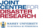 Joint Center for Disaster Research, Massey University, Wellington logo